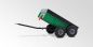 Mobile Preview: Berg Tandem Kipp-Anhänger Trailer XL grün-schwarz