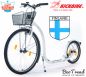 Preview: Kickbike Tretroller City G4 26/16 Zoll weiss