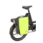 Preview: i:SY Wasserdichte Gepäckträgertasche Neon