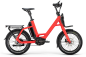 Preview: QIO EINS+ P-5 Rücktritt 800Wh imola red matt