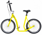Preview: Kostka Easy Walker MAX FOLD faltbar Laufrad Gehhilfe Laufhilfe gelb