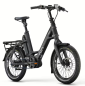 Preview: QiO EINS P-5 night black matt 5-Gang RÜCKTRITT 545Wh 75Nm SONDERPOSTEN