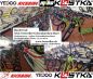Mobile Preview: Yedoo Trexx DISC CROSS Tretroller rot