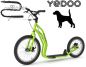 Mobile Preview: YEDOO MEZEQ Disc Dog-Scooter SPEZIAL grün