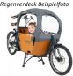 Preview: Babboe City Mountain 500Wh Lastenrad braun  AKTION inkl. Regenverdeck