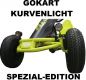 Preview: Gokart LED Kurvenlicht SPEZIAL 2xFront 1xRear PitchBlack DESIGN