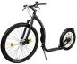 Preview: KICKBIKE Cross Fix Tretroller black DISC Brakes