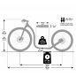 Preview: Kickbike Cross Max 29/26 schwarz matt