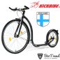 Preview: Kickbike Tretroller Sport G4 28/18Zoll schwarz