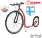 Preview: Kickbike Tretroller Sport G4 28/18Zoll rot