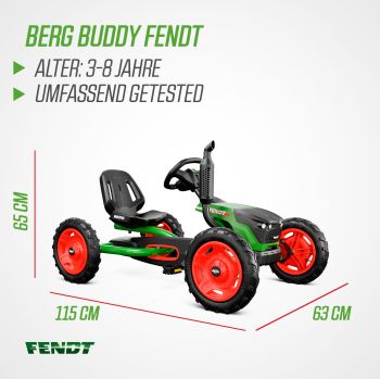 BERG Buddy Fendt 2.0 mit Fronthaube 