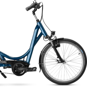 Draisin Kos Limited Bosch Mittelmotor UPGRADE 500Watt Rücktritt BLAU
