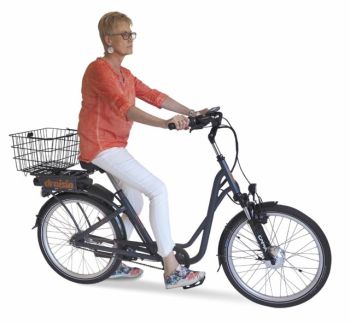 Draisin Kos Limited Bosch Mittelmotor UPGRADE 500Watt Rücktritt BLAU