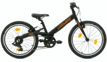 KOKUA LIKEtoBIKE 20SR 7-Gangschaltung BLACK-ORANGE