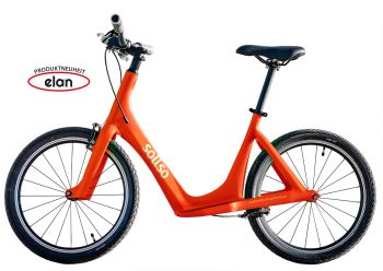 SOLLSO elan Gehhilfe orange