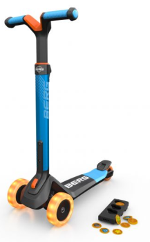 BERG Nexo mit MAGNET MODUL faltbarer Kinderroller blau