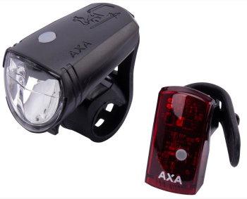 AXA Greenline 25 USB Akku-LED-Leuchten-Set