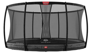 BERG Champion 430 InGround Grau Deluxe Airflow