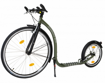 Kickbike Tretroller Sport G4 28/18Zoll OLIVE GREEN