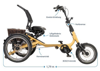 Pfau Tec MOVI CX PITCH BLACK 800Wh AUTOMATiQ Enviolo