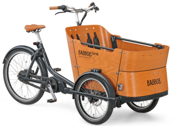 Babboe Curve Mountain 70Nm Lastenrad 500Wh braun