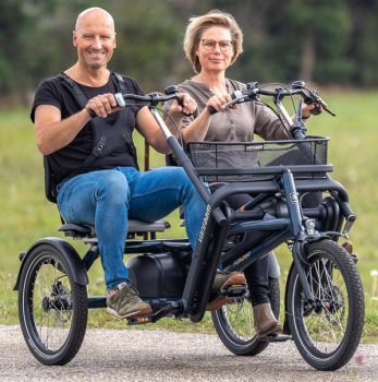 vanRaam Fun2Go Parallel Tandem SPEZIAL BLUE EDITION