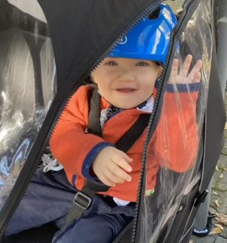 Preview: Mäx&Mäleon Wetterverdeck für Kinder