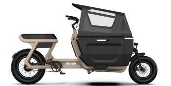 STOER CargoX 960Wh 92Nm Akku Desert Sand