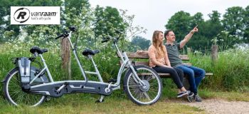 VANRAAM Twinny Tandem Akku 490Wh achatgrau Neuheit!