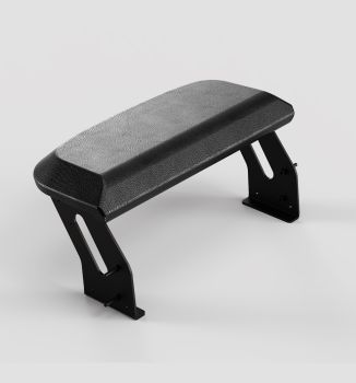 Lovens Explorer-2 Vordersitzbank mit Gurt Schwarz