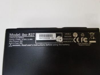Babboe R37 L-ionen Akku 375Wh 11,4Ah für GWA Hinterrad-Motoren