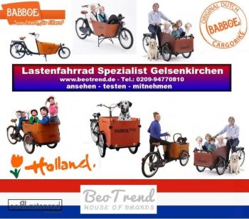 Babboe Regendach für Lastenrad GO