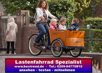 Babboe Curve-E Lastenrad 500Wh AKTION