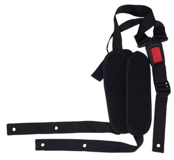 Babboe Dreipunktgurt schwarz, Frontseite, Big/Dog 1Stk.