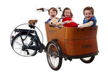 Babboe Curve-E Lastenrad 500Wh AKTION