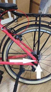 Preview: Academy Schutzbleche Set 26Zoll