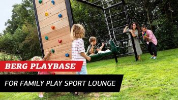 BERG Playbase Large TL mit Babbysitz, Kunststoffsitz und Trapez