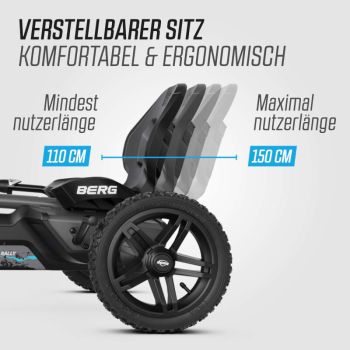 Berg Rally DTR BLACK 3 Gänge