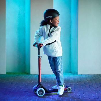 BERG Nexo mit LED MODUL faltbarer Kinderroller minze