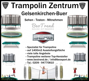 Berg Trampolin Federn Favorit Goldspring Solo 10Stk. ab Bj.2015