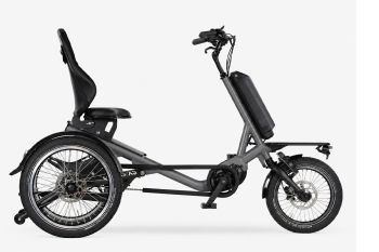 HUKA Cortes XS Dreirad 720Wh 80Nm metal grey