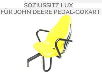 BERG Gokart Soziussitz John Deere gelb