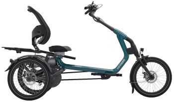 vanRaam Easy Rider Dreirad SPEZIAL mit 844Wh Akku Oceanblau