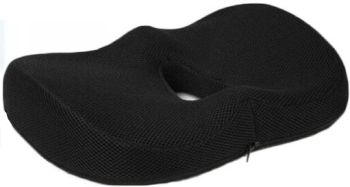 Ergonomisches Steißbeinkissen Lux für Sesseldreiräder 40 x 30 x 7,5cm extra dick