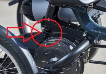 VanRaam Feder 550 LBS (empfohlen unter 80 kg Körpergewicht) für Easy-Rider-3