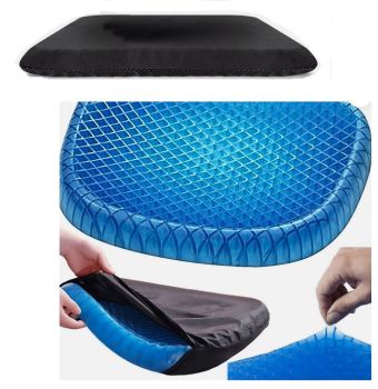 Ergonomisches Gelkissen für Sesseldreiräder 38 x 35 x 3,5cm