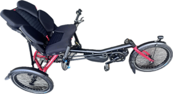 Preview: Hasebikes Trigo E mit Vario Sitz Comfort 630Wh