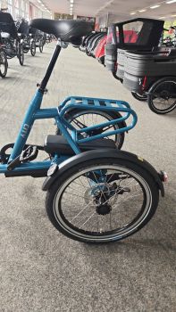 Huka City Dreirad Elektro 750Wh Akku blau