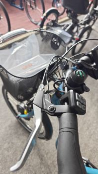 Huka City Dreirad Elektro 750Wh Akku blau