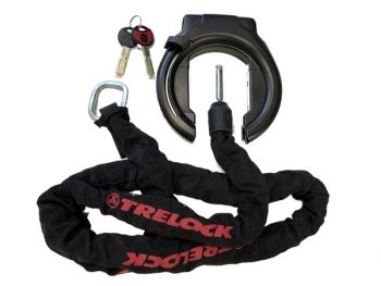 Trelock Schlossset inkl. Kette für isy Fahrräder